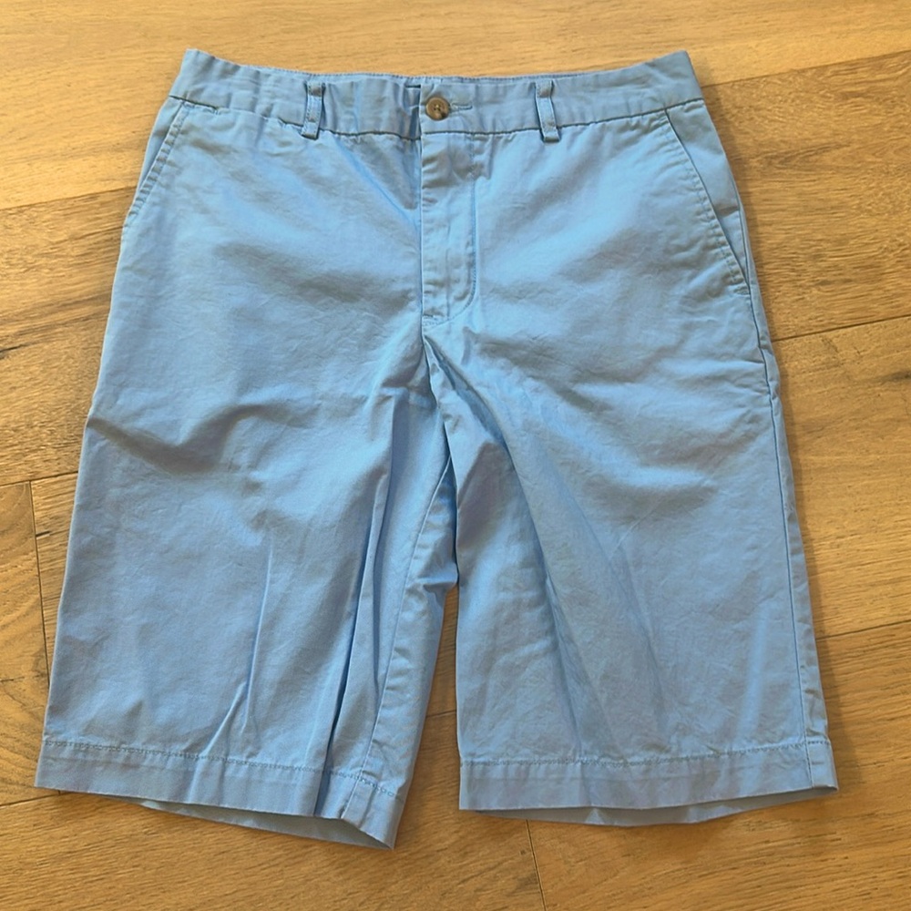 Polo Ralph Lauren boys Bermuda shorts, light blue, size 16, worn once